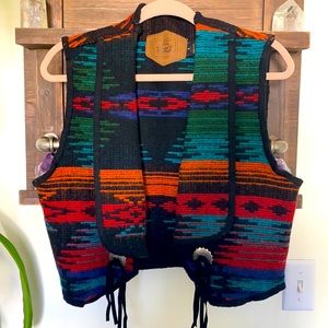 Woolrich Southwestern Wool Vest